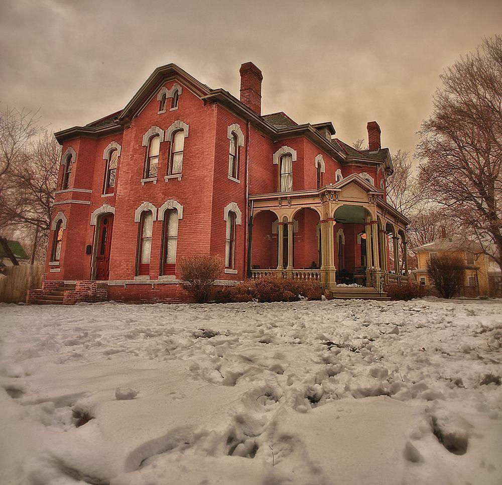 Whiskey Mansion Bed & Breakfast Saint Joseph Dış mekan fotoğraf